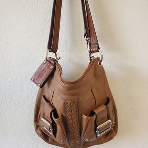 Tignanello Double Pocket Crossbody Bag